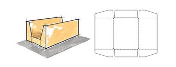 Display Tray or High Wall Tray