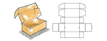 Rock End Tray with Locking Cover