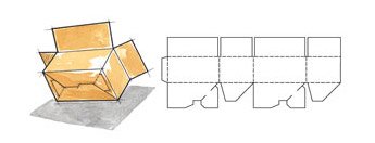 Self-Erecting Six Corner Tray